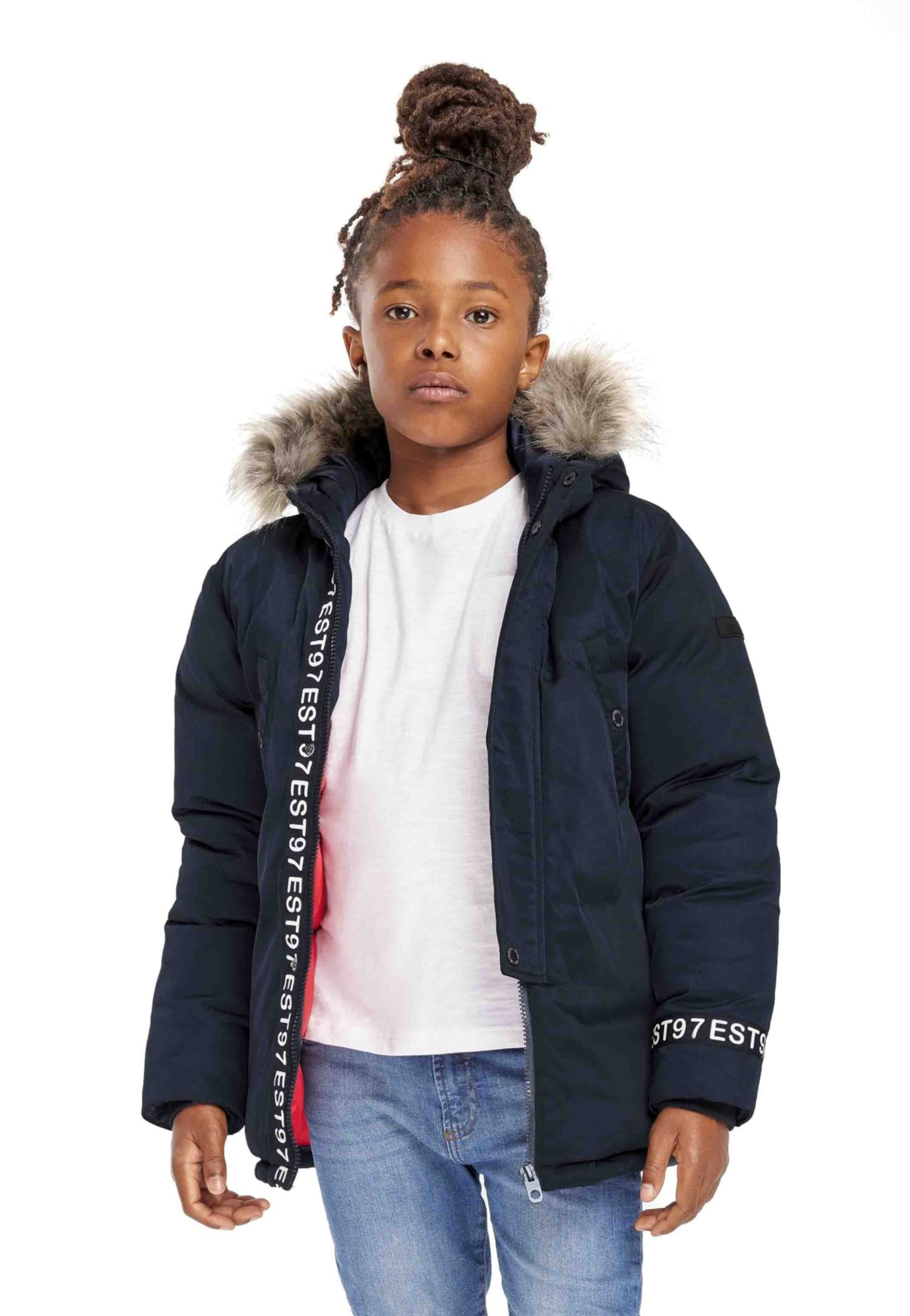 MINOTI Зимно яке в синьо: отпред