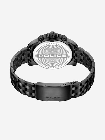 POLICE Analoog horloge 'Mensor' in Zwart