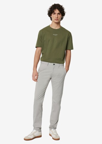 Regular Pantalon chino 'Stig' Marc O'Polo en gris