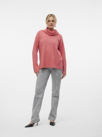 VERO MODA Sweater 'DOFFY' in Red