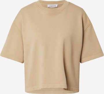 EDITED Sweatshirt 'Noa' in Beige: predná strana