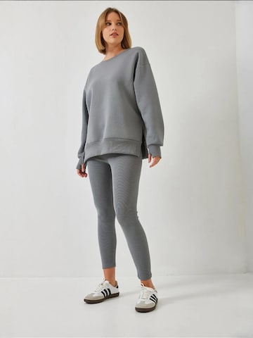 Bianco Lucci Joggingpak in Grijs