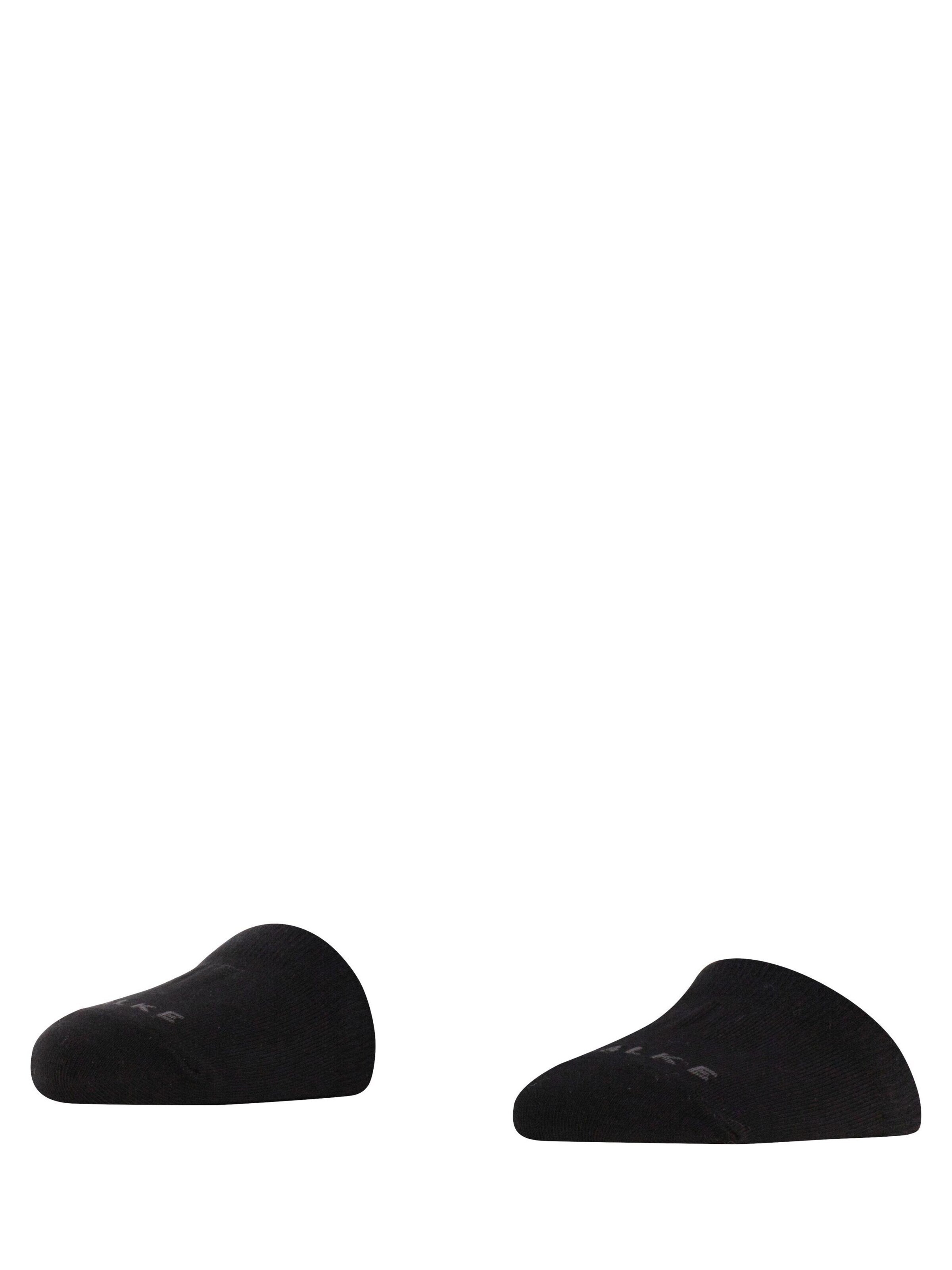 FALKE Ankle Socks 'Toe Sock' in Black: front
