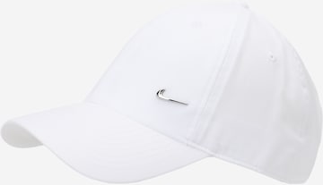Nike Sportswear Czapka z daszkiem 'CLUB' w kolorze biały: przód