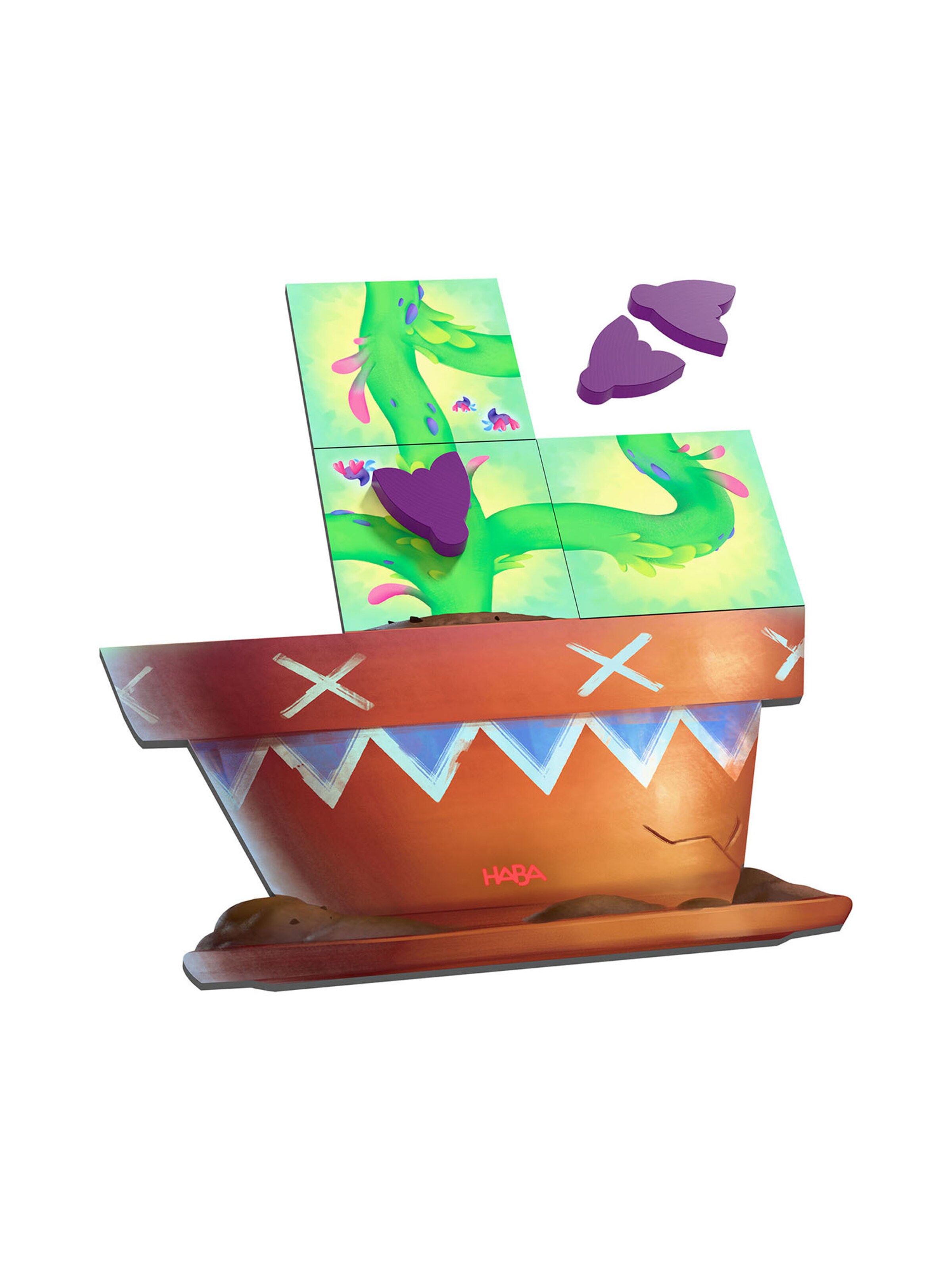 Jeux ' Carni Flora ' HABA en mélange de couleurs