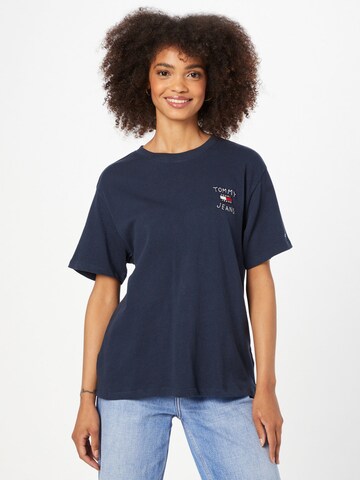 Tommy Jeans Shirt in Blue: front