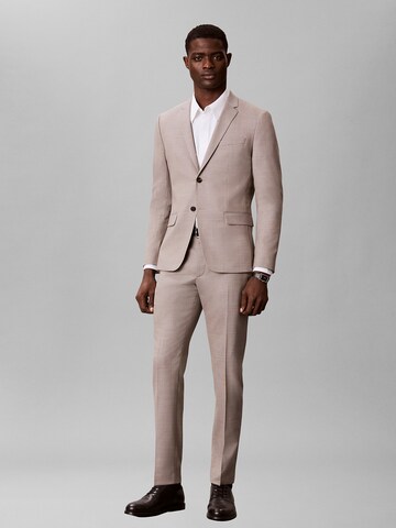 Calvin Klein Regular Fit Sakko in Grau
