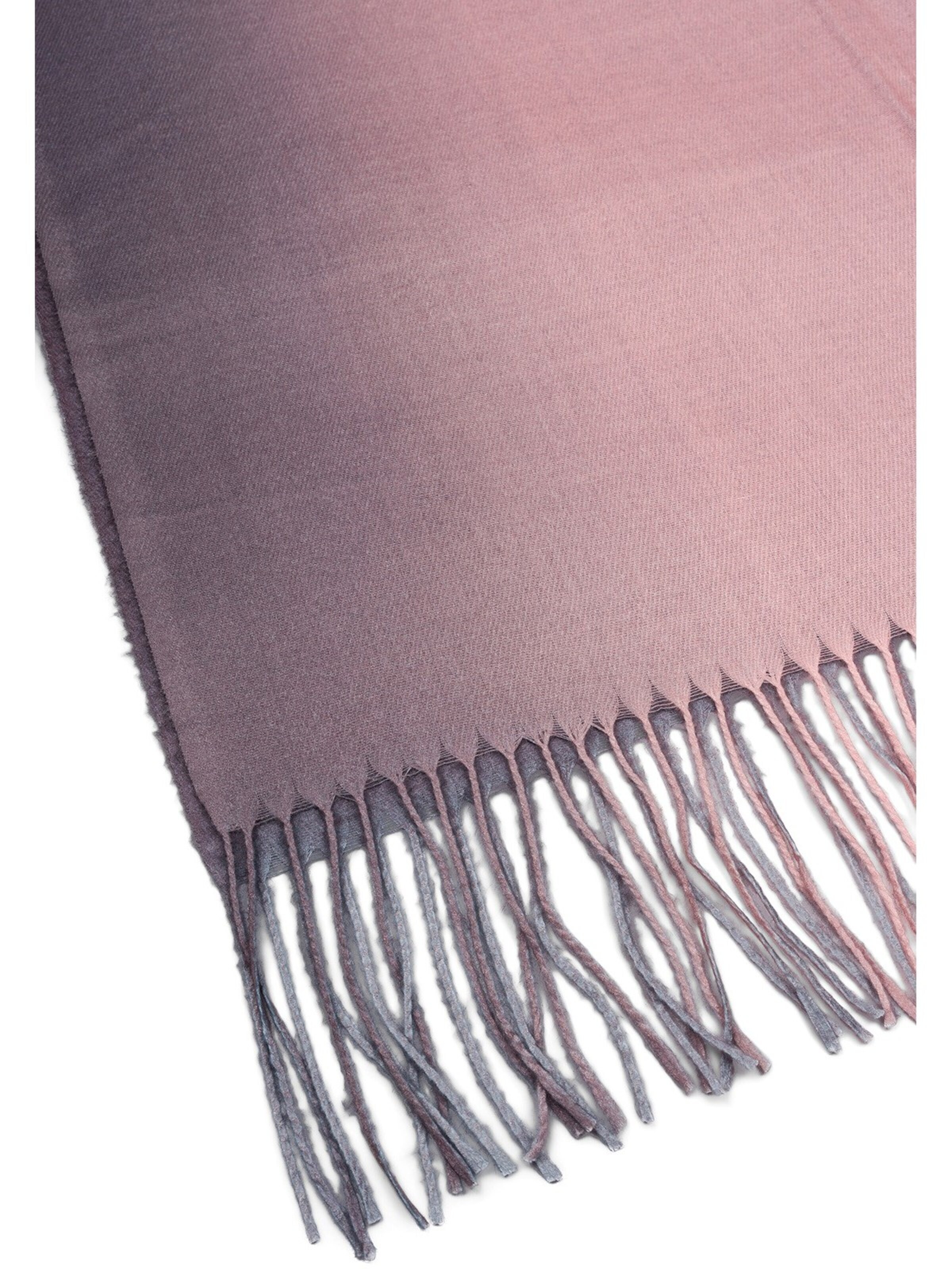 styleBREAKER Schal 'Schal mit 2-Farbigem Farbverlauf'‌‌‌‌‌‌‌‌‌ in Pink