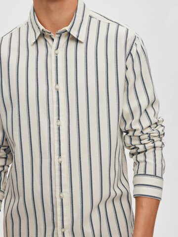 Regular fit Camicia 'Dores' di SELECTED HOMME in beige
