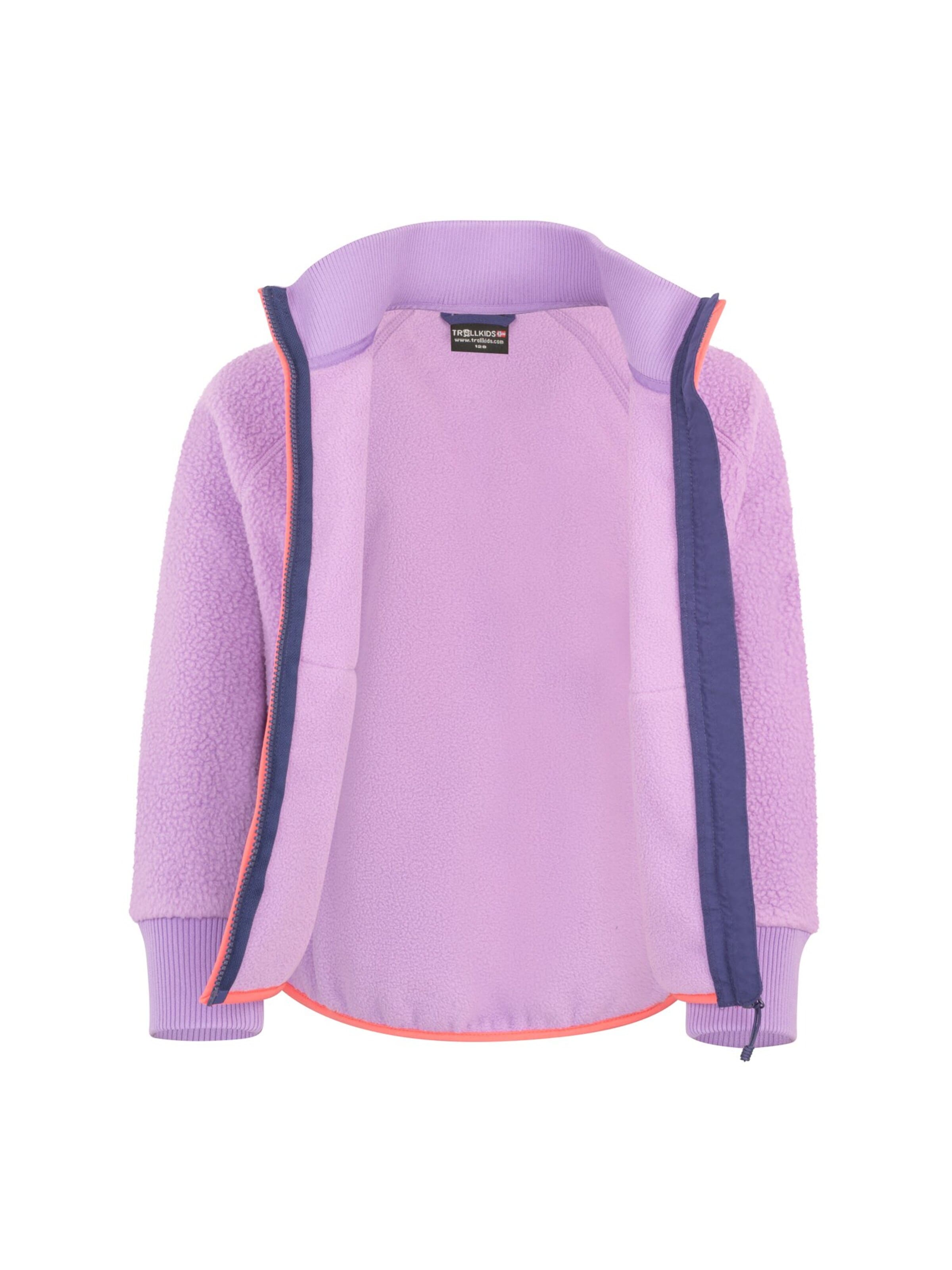 TROLLKIDS Fleece Jacket in Purple