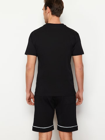 Trendyol Pyjama kurz in Schwarz