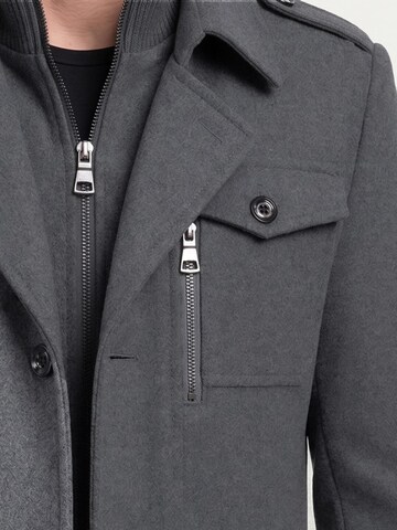 ALLTHEMEN Winterjas 'Morgenkühle-1' in Grijs