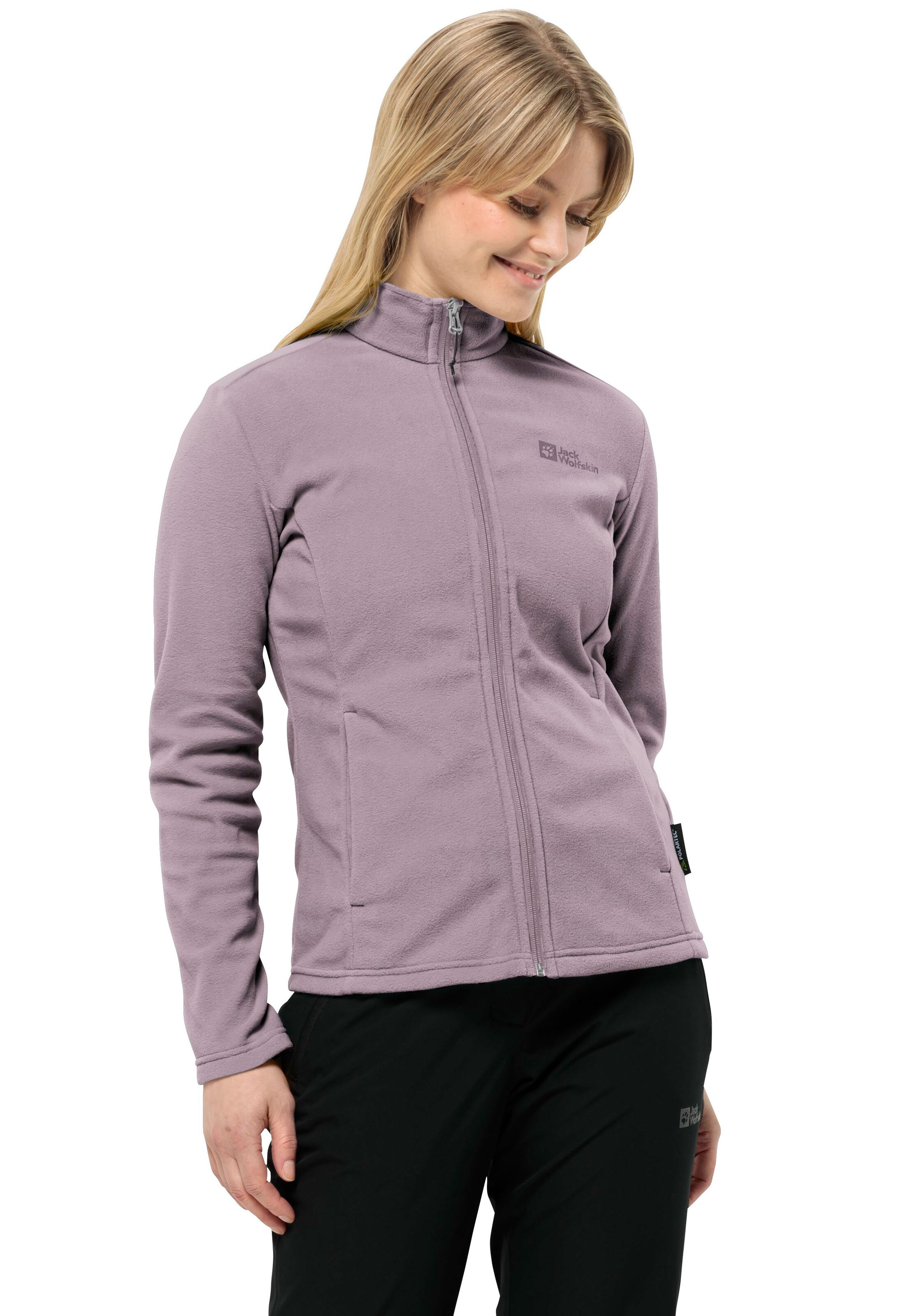 JACK WOLFSKIN Funktionsfleecejacke in Lila