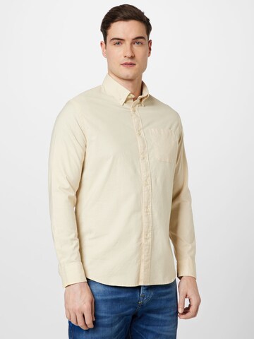 SELECTED HOMME Regular Fit Paita värissä beige: edessä