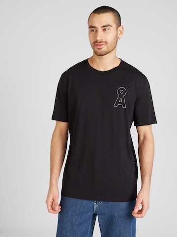 T-Shirt 'ADONI' ARMEDANGELS en noir : devant