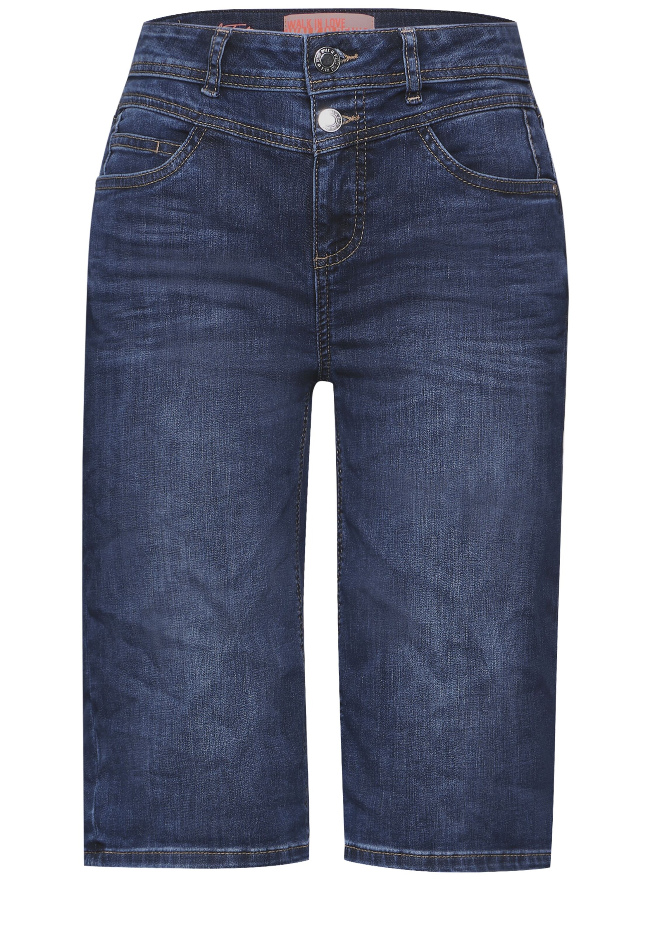 STREET ONE Loose fit Jeans in Blue: front