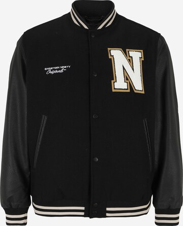 Jack & Jones Plus Between-Season Jacket in Black: front