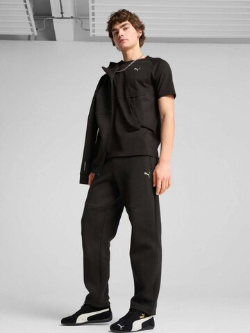 PUMA - regular Pantalón deportivo 'Puma tech Track Pants' en negro