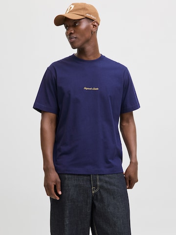 JACK & JONES Футболка 'JORNORREBRO' в Синий: спереди