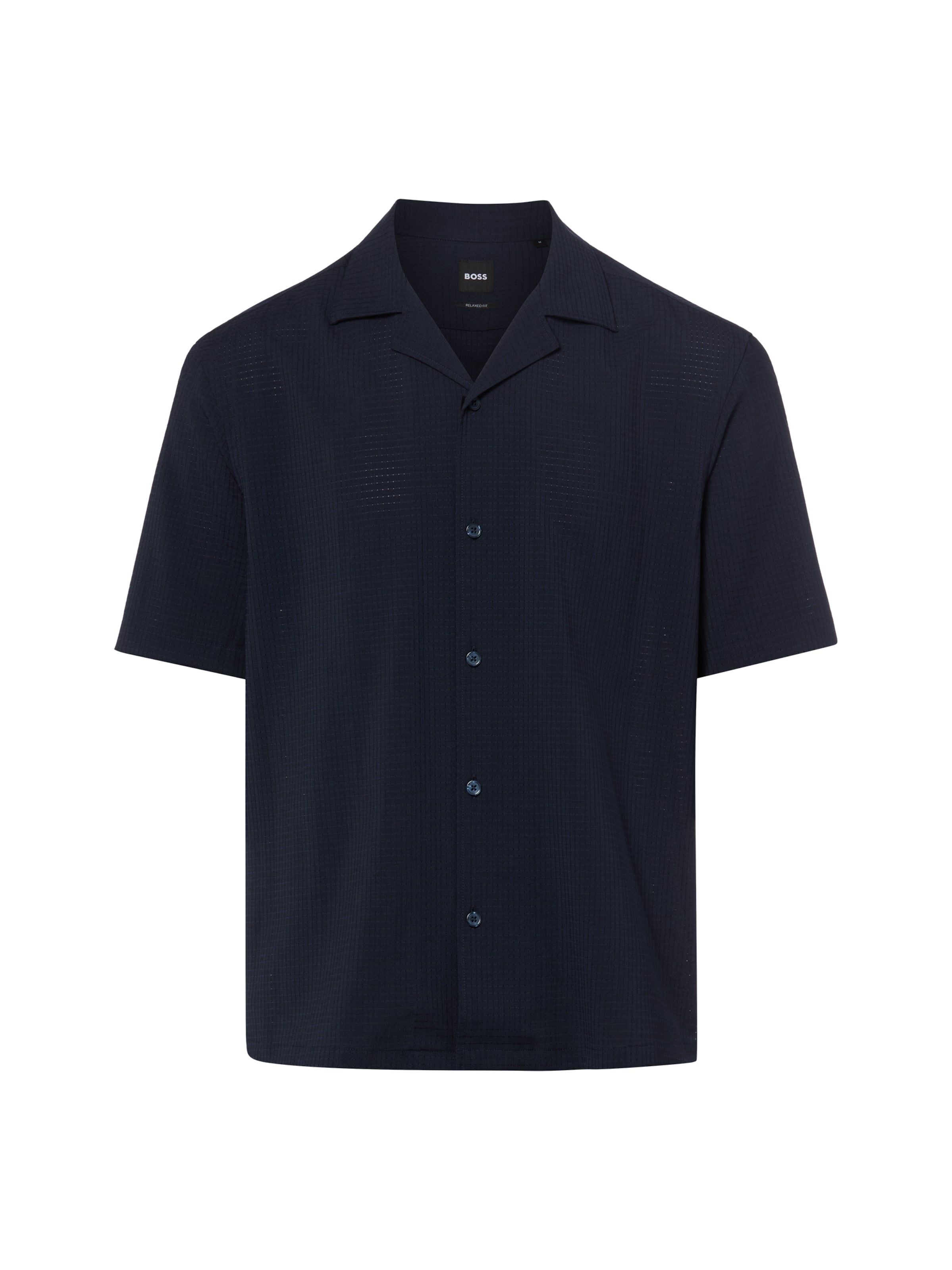 Coupe regular Chemise BOSS en bleu : devant