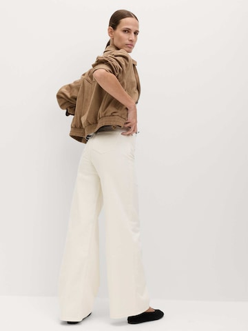 Marks & Spencer Wide leg Jeans in Beige