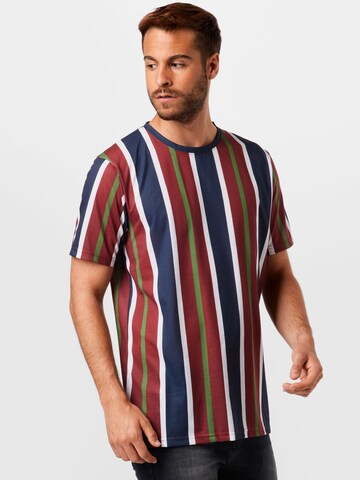 Redefined Rebel - Camisa 'Fred' em mistura de cores: frente