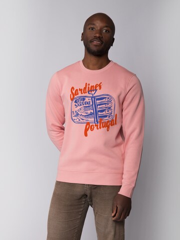 Watapparel Sweatshirt 'Sa' in Roze: voorkant