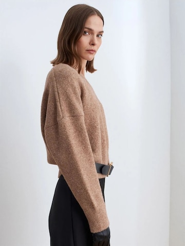 Dilvin Sweater 'Pullover' in Beige