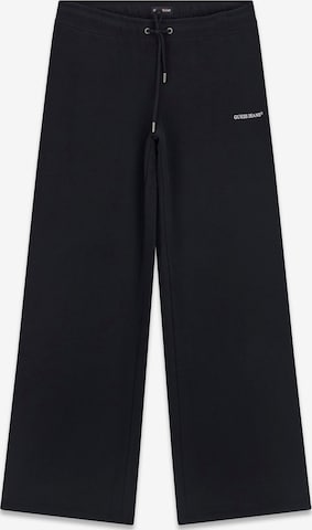 GUESS JEANSregular Hlače - crna boja: prednji dio