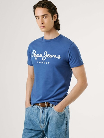 T-Shirt Pepe Jeans en bleu