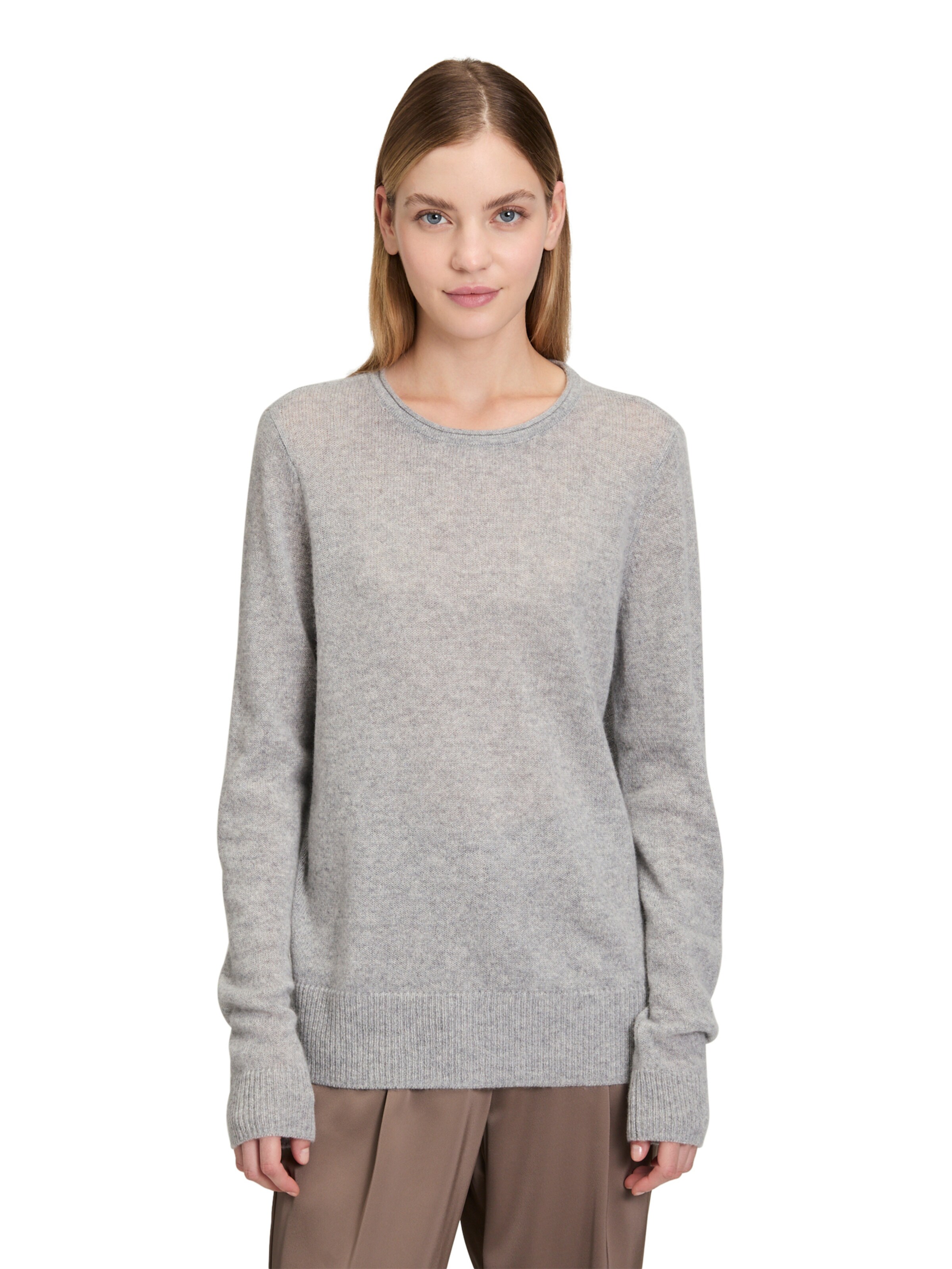 Betty Barclay Sweater in Grey: front