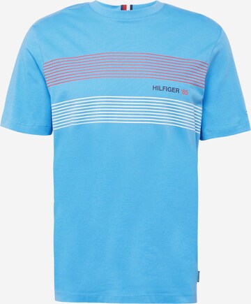 TOMMY HILFIGER T-Shirt in Blau: predná strana