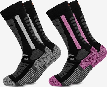 Occulto Sportsocken 'Charlie' in Pink: Vorderseite