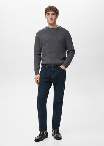 MANGO MAN Tapered Jeans 'Ben' in Blau