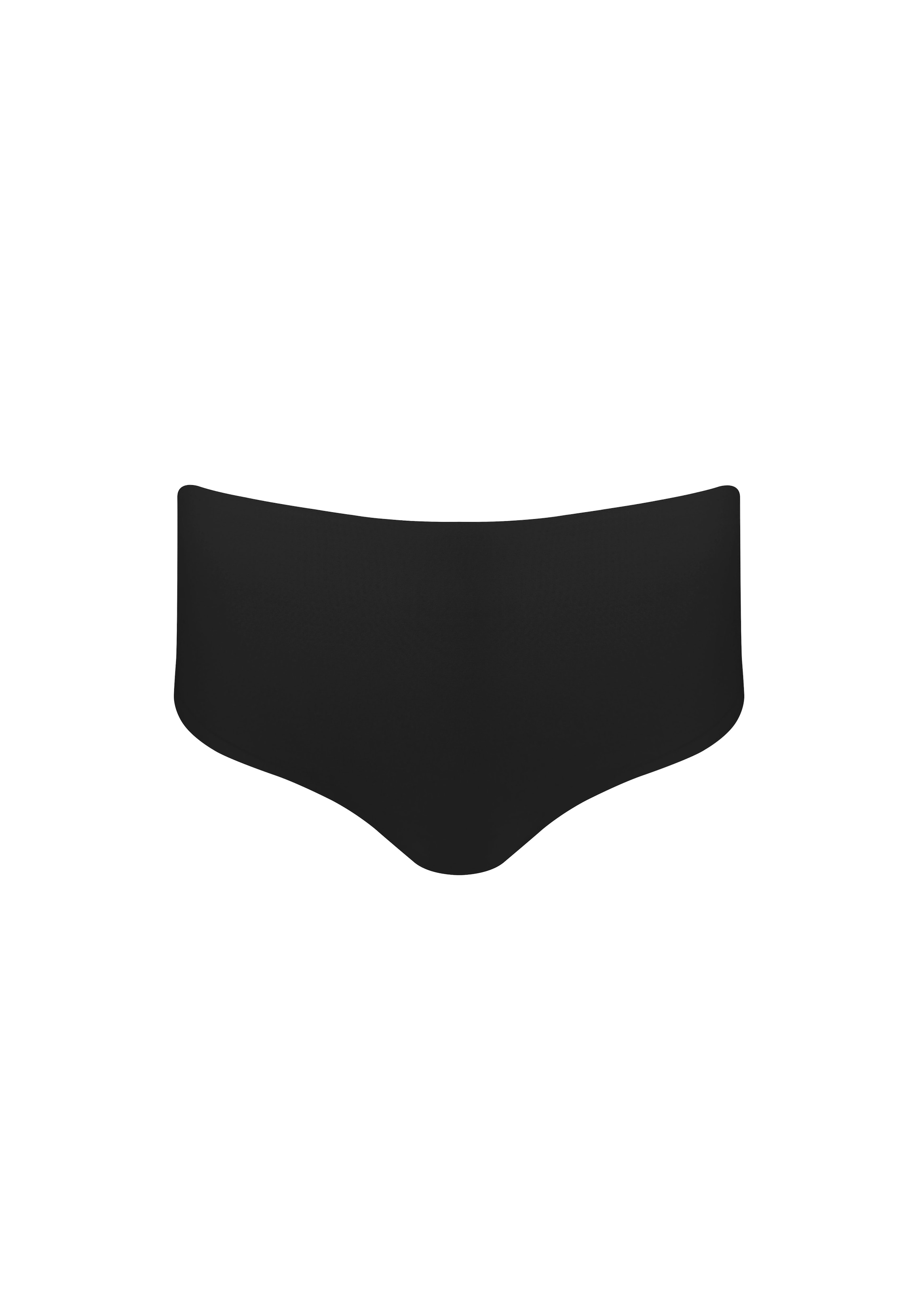 MAGIC Bodyfashion - Braga 'Smooth Support' en negro: frente
