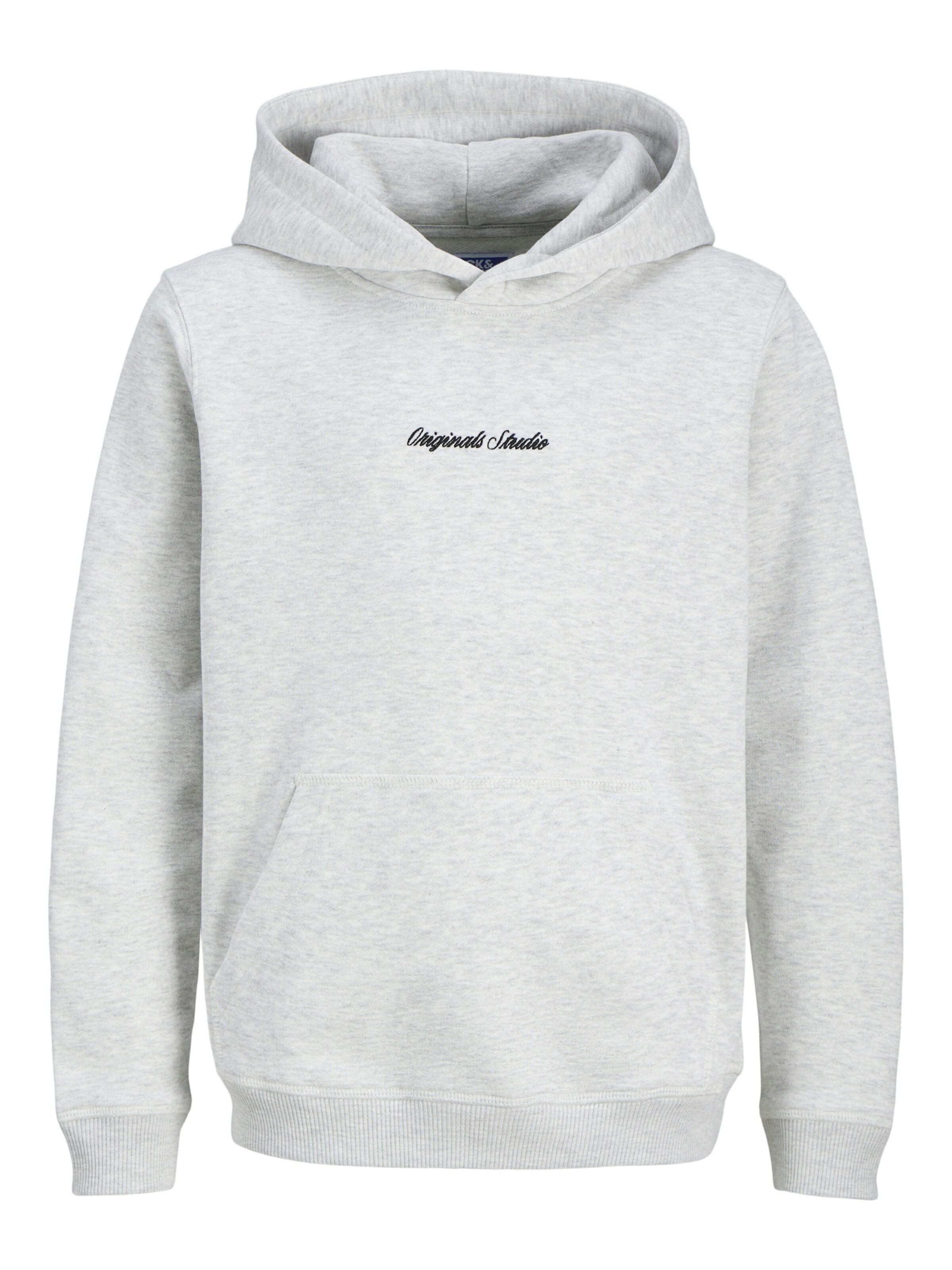 Jack & Jones Junior Sweatshirt 'Norrebro' in White: front