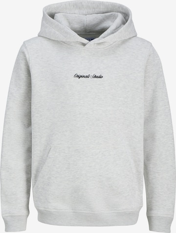 Jack & Jones Junior Sweatshirt 'Norrebro' in Weiß: Vorderseite