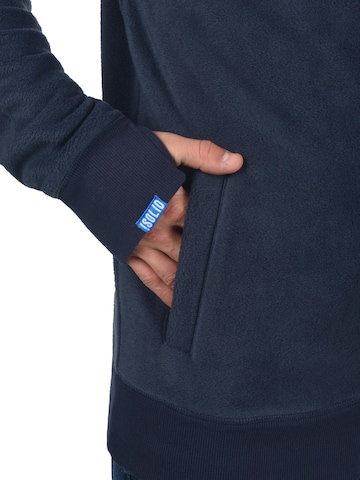 Veste en polaire !Solid en bleu