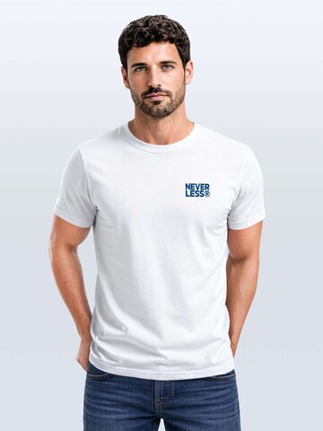 Neverless Shirt 'California Sunset' in White: front