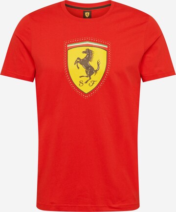 T-Shirt PUMA en rouge : devant