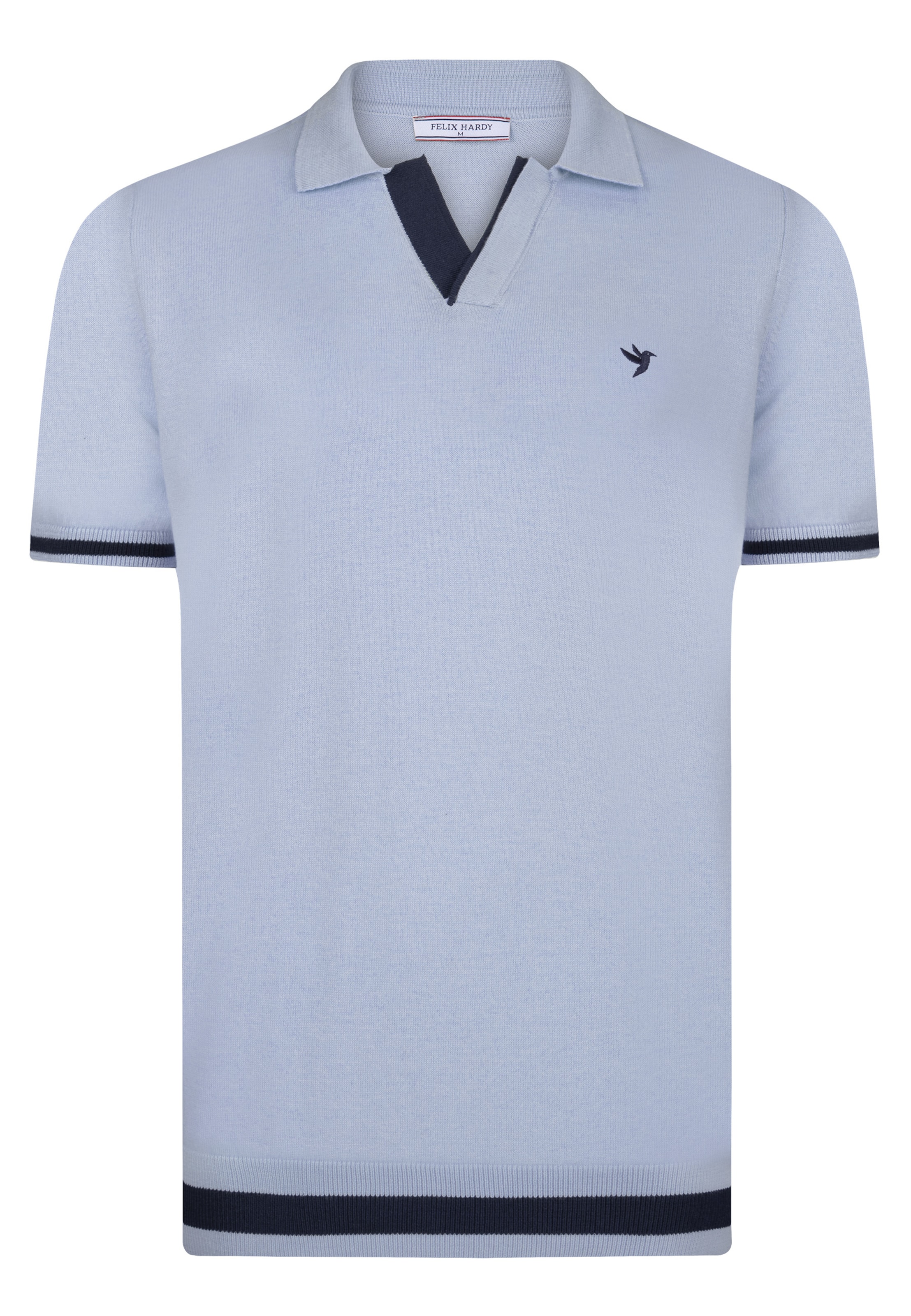 Felix Hardy - Camisa em azul: frente