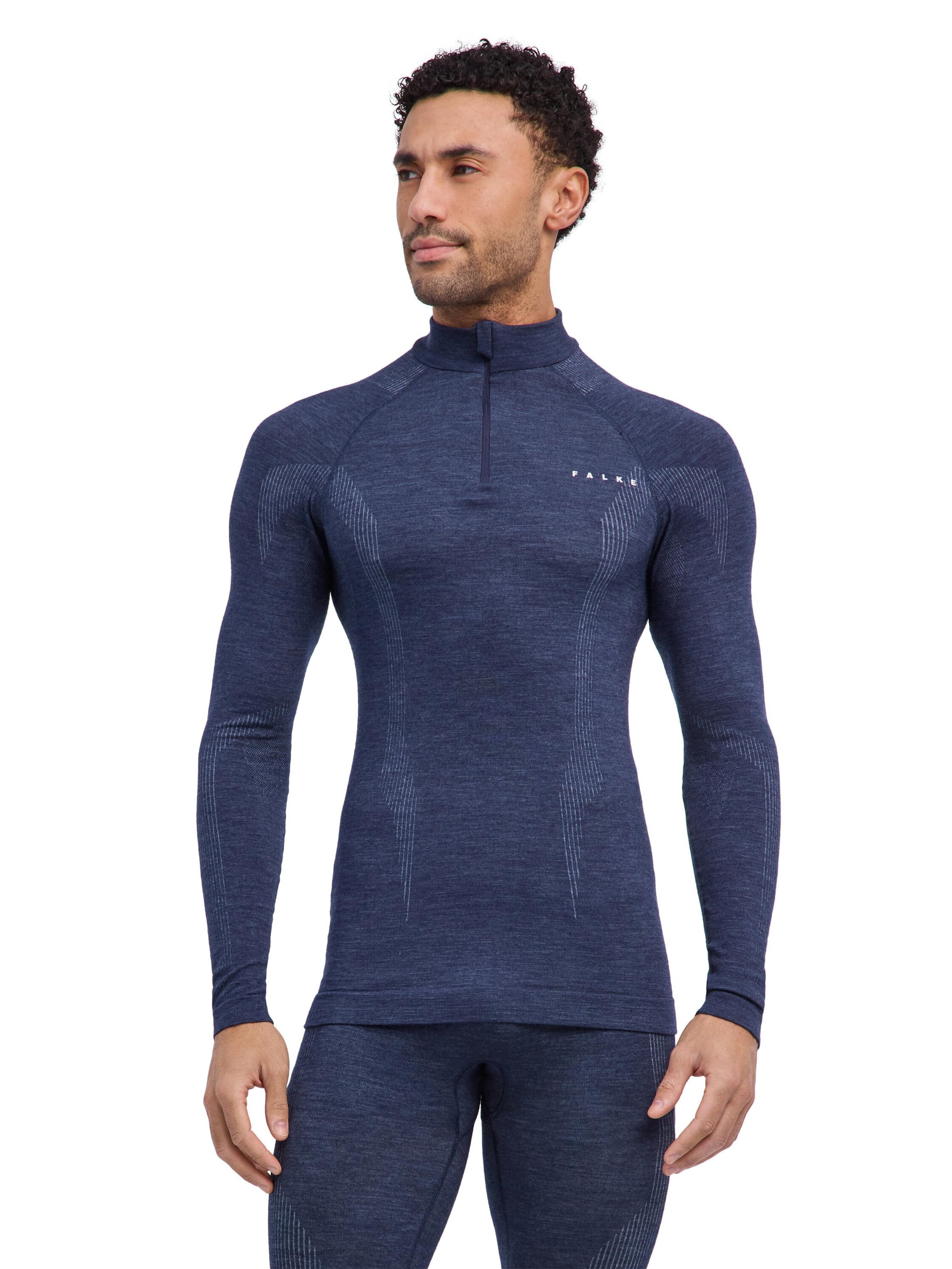 FALKE Base Layer‌‌‌‌‌‌‌‌‌ in Blau: Vorderseite