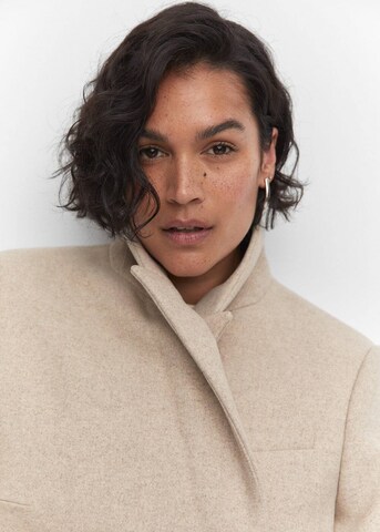 MANGO Between-Seasons Coat 'DALI' in Beige