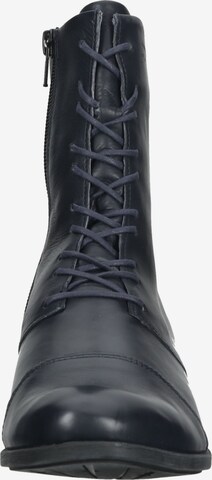 THINK! Lace-Up Ankle Boots in Blue