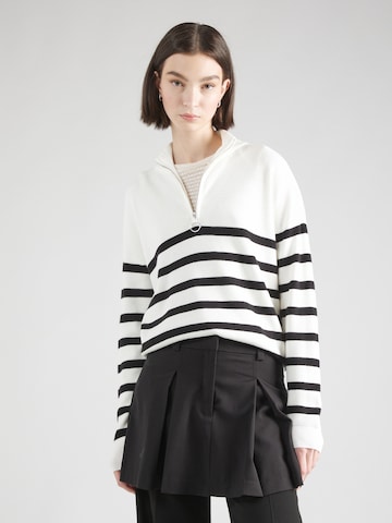 VILA Sweater 'Sala' in White: front