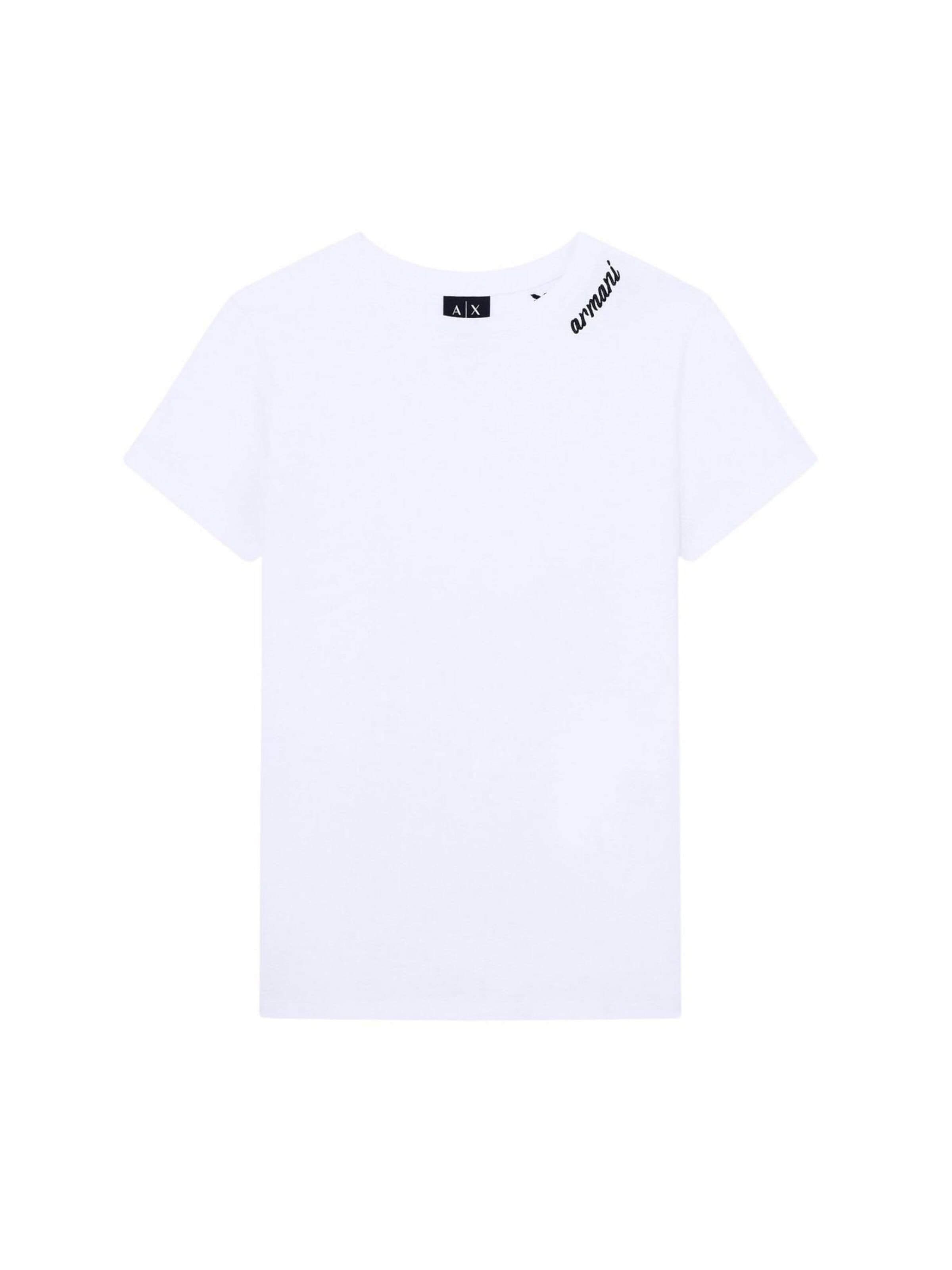 Maglietta di ARMANI EXCHANGE in bianco: frontale