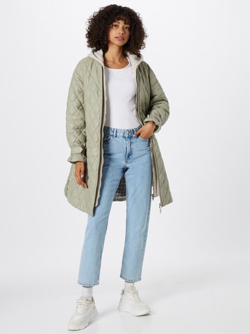 Maze Between-Seasons Coat in Green