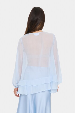 SAINT TROPEZ - Blusa 'LindzySZ' en azul