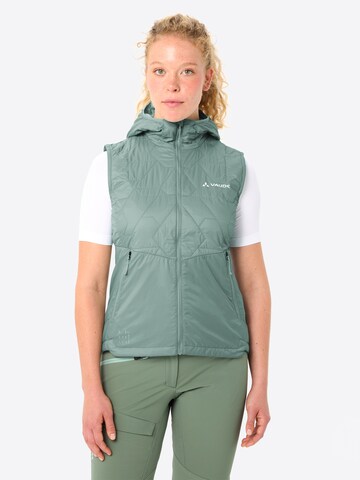 VAUDE Sportbodywarmer 'Freney V' in Groen: voorkant