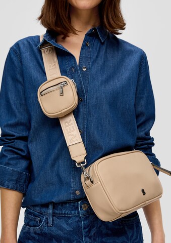 s.Oliver - Bolso de hombro en beige: frente